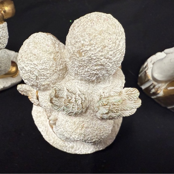 K’s Collection Penguins and Snow Children Figures White Gold Holiday Decor Set - Picture 3 of 10